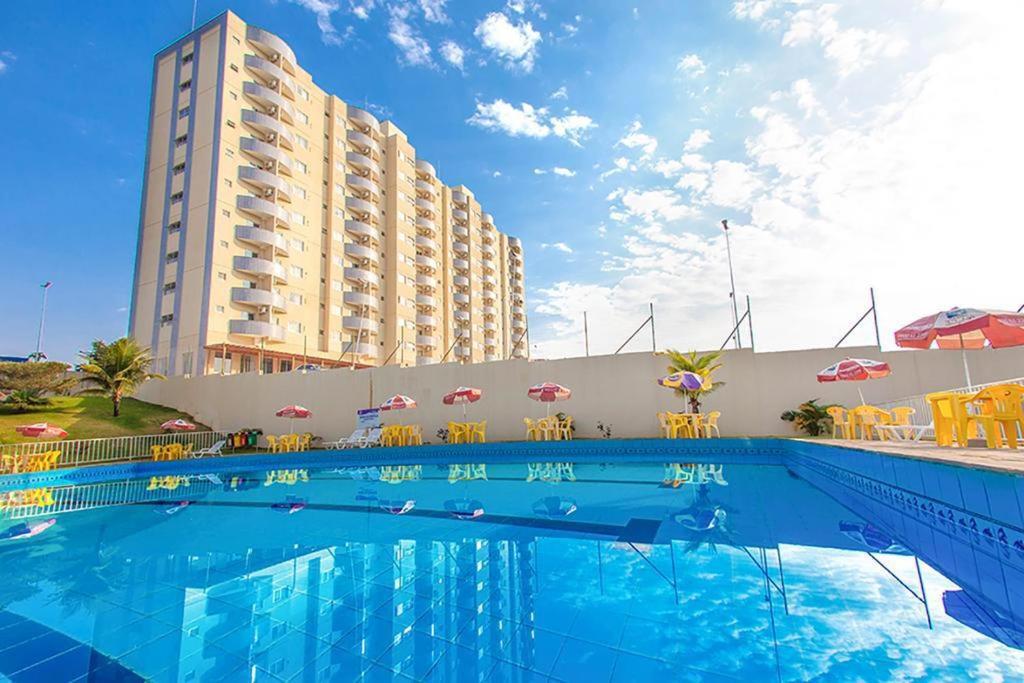 Apartamento Golden Dolphin Grande Hotel - Achei Férias Caldas Novas Exterior foto
