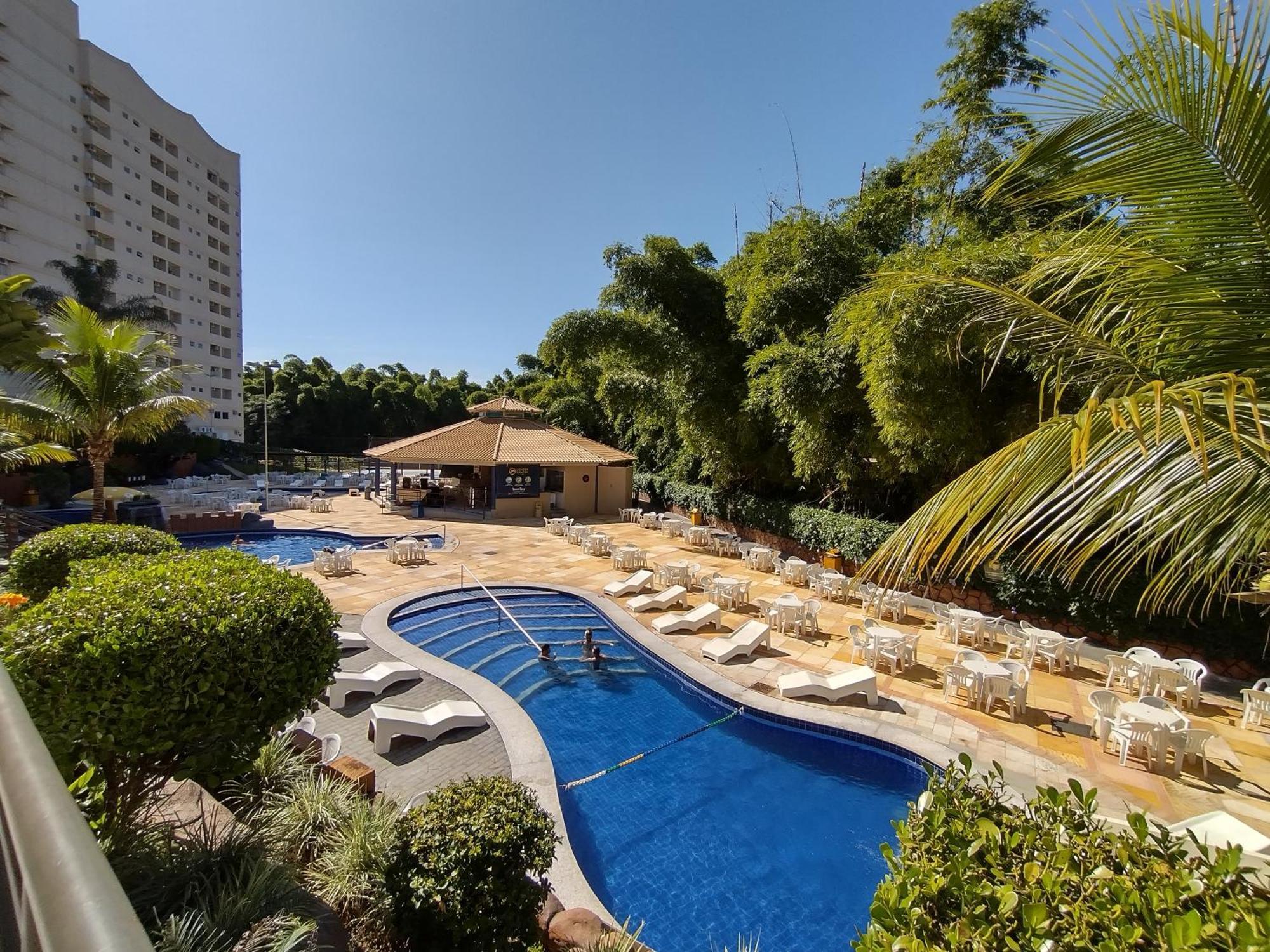 Apartamento Golden Dolphin Grande Hotel - Achei Férias Caldas Novas Exterior foto
