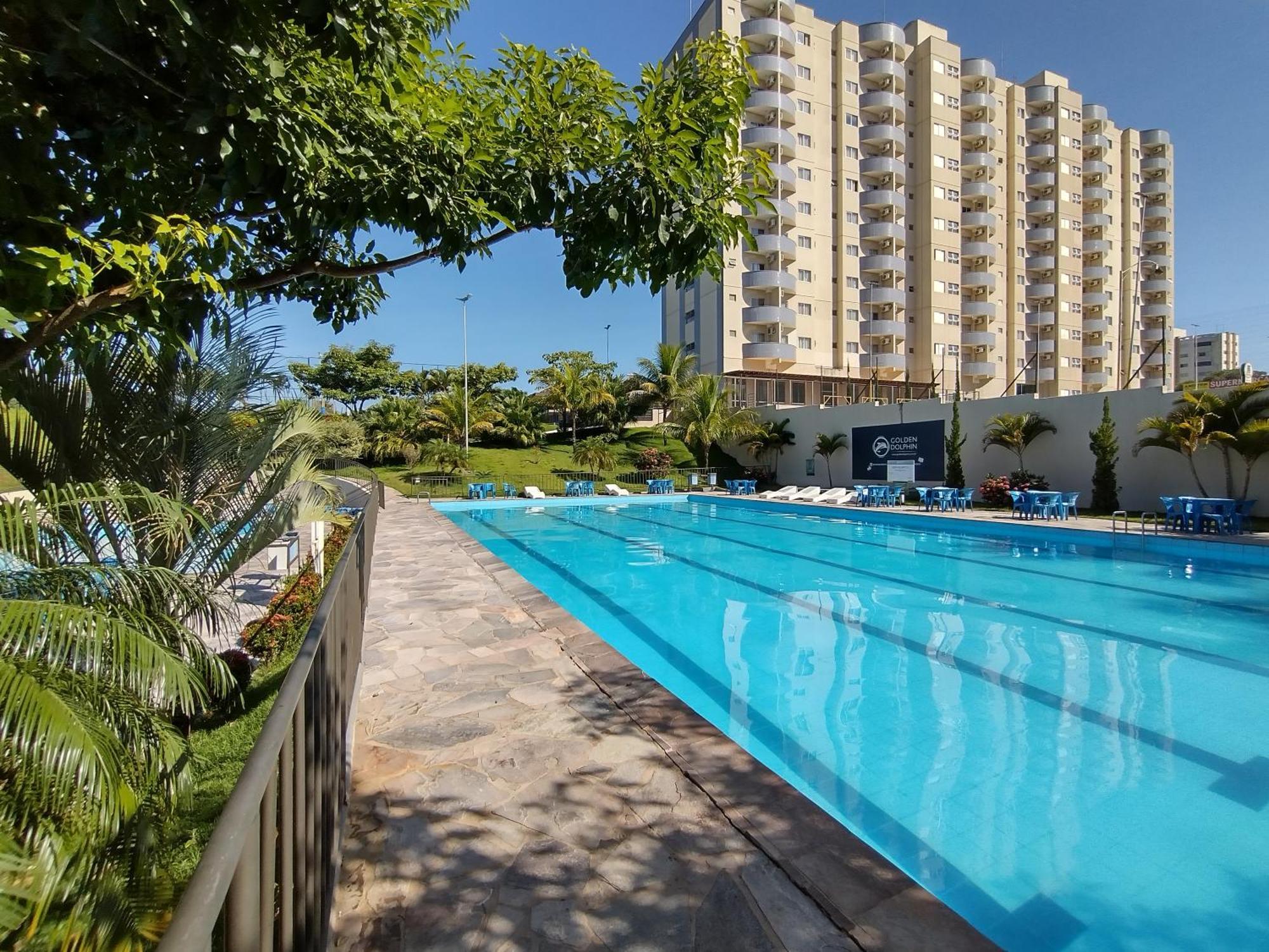 Apartamento Golden Dolphin Grande Hotel - Achei Férias Caldas Novas Exterior foto