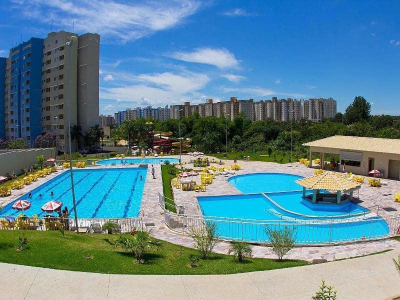 Apartamento Golden Dolphin Grande Hotel - Achei Férias Caldas Novas Exterior foto