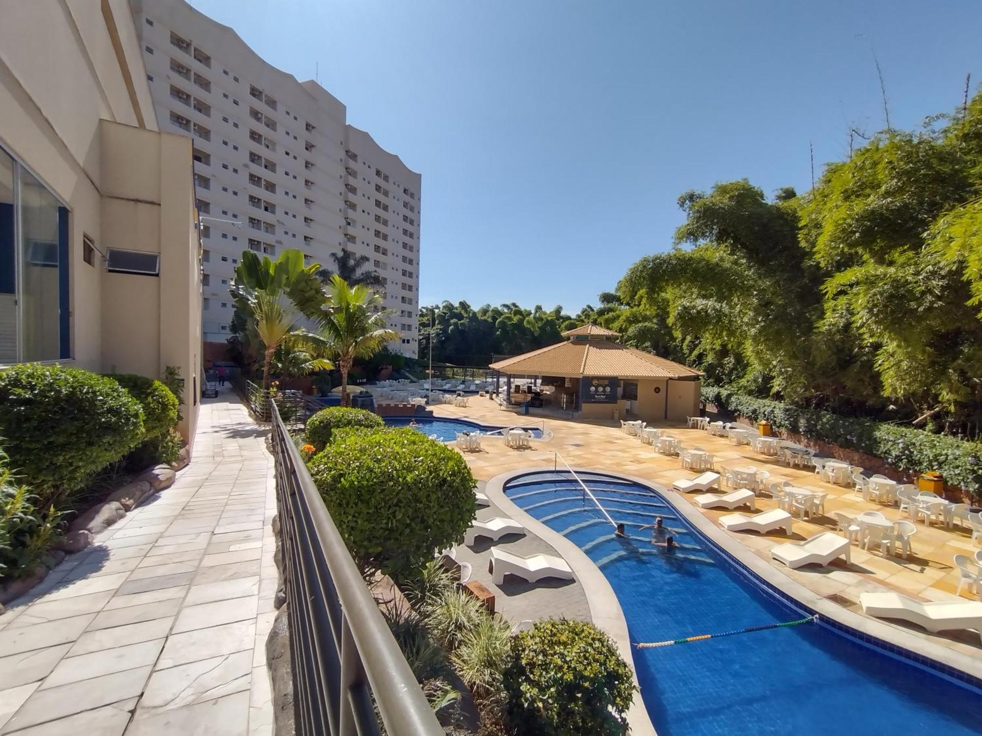 Apartamento Golden Dolphin Grande Hotel - Achei Férias Caldas Novas Exterior foto