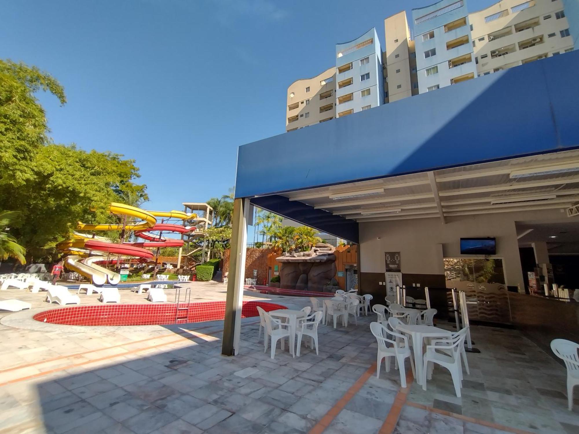 Apartamento Golden Dolphin Grande Hotel - Achei Férias Caldas Novas Exterior foto