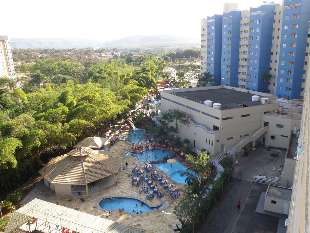 Apartamento Golden Dolphin Grande Hotel - Achei Férias Caldas Novas Exterior foto